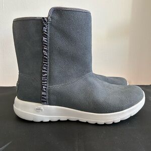 Sketchers - Goga Mat Air Cooled - Fur Lined - Ankle Boots